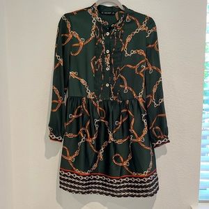 ZARA Emerald Dress